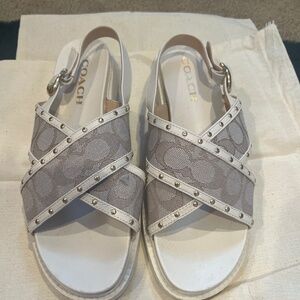 Coach sandals